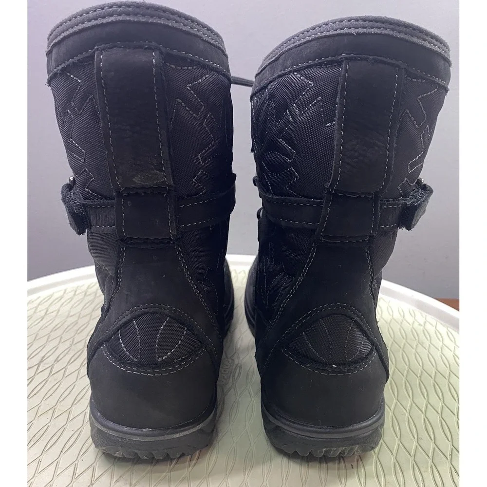 L.L. Bean Women‎ Insulated Winter Snow Ski Boots Black Waterproof Primaloft 6.5M